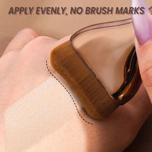 Load image into Gallery viewer, Ultra Thin Flat Tongue Foundation Brush Broad Wide Head Soft Bristles Makeup Tool for Liquid Cream Foundation Blending Flawless Face

