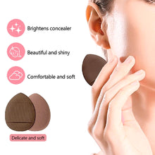 Load image into Gallery viewer, 33/40/42Pcs Makeup Brushes and Sponges Set Brown Makeup Puff Beauty Egg Headband Wristband Remover Kit Makeup Tool Gift
