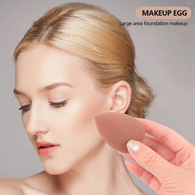 Load image into Gallery viewer, 33/40/42Pcs Makeup Brushes and Sponges Set Brown Makeup Puff Beauty Egg Headband Wristband Remover Kit Makeup Tool Gift
