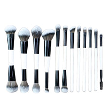 Load image into Gallery viewer, Double Head Makeup Brushes Foundation Blush Contour Powder Eyeshadow Brush Soft Bristles Single or Collection
