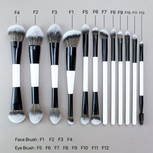 Load image into Gallery viewer, Double Head Makeup Brushes Foundation Blush Contour Powder Eyeshadow Brush Soft Bristles Single or Collection
