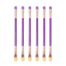 Load image into Gallery viewer, Eyeshadow Brush Set Professional Nylon Fiber Eye Makeup Brushes for Blending Shading Detail Work Travel Brow Tool Kit for Women
