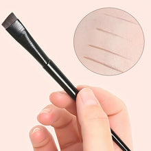 Load image into Gallery viewer, Eyeshadow Brush Set Professional Nylon Fiber Eye Makeup Brushes for Blending Shading Detail Work Travel Brow Tool Kit for Women
