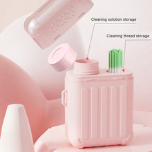 Load image into Gallery viewer, 180/240PCS Ear Piercing Cleaning Effective Ear Hole Cleaner Tool Disposable Earrings Hole Clean Paper Line for Removing Dirt Odor
