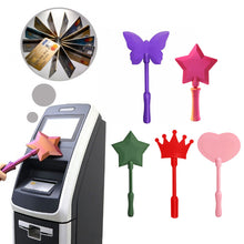 Load image into Gallery viewer, 3D Printed Star Light Magic Wand NFC Payment Holder Contactless Card Holder Tap to Pay for Smart Watch Band Phone Wallet Keychain
