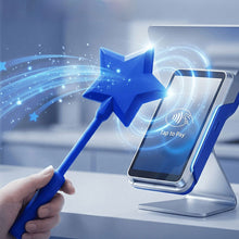 Load image into Gallery viewer, Star Light Magic Wand NFC Payment Holder Contactless Card Holder Tap to Pay for Smart Watch Band Phone Wallet Keychain
