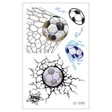 Load image into Gallery viewer, Football Tattoo Stickers Football Game Face Stickers Football Cheerleading Stickers Football Theme Party Decoration Birthday Gift
