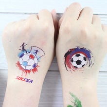 Load image into Gallery viewer, Football Tattoo Stickers Football Game Face Stickers Football Cheerleading Stickers Football Theme Party Decoration Birthday Gift
