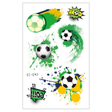 Load image into Gallery viewer, Football Tattoo Stickers Football Game Face Stickers Football Cheerleading Stickers Football Theme Party Decoration Birthday Gift

