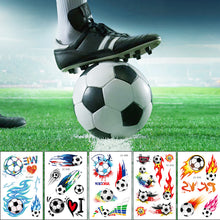 Load image into Gallery viewer, Football Tattoo Stickers Football Game Face Stickers Football Cheerleading Stickers Football Theme Party Decoration Birthday Gift
