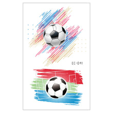 Load image into Gallery viewer, Football Tattoo Stickers Football Game Face Stickers Football Cheerleading Stickers Football Theme Party Decoration Birthday Gift
