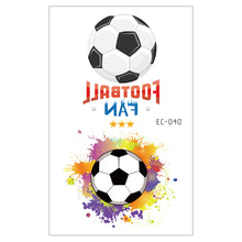 Load image into Gallery viewer, Football Tattoo Stickers Football Game Face Stickers Football Cheerleading Stickers Football Theme Party Decoration Birthday Gift
