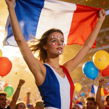 Load image into Gallery viewer, Football Game National Flag Facial Tattoo Stickers Soccer Sports Competition Party Temporary Tattoos for Men Women Face Stickers
