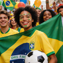 Load image into Gallery viewer, Football Game National Flag Facial Tattoo Stickers Soccer Sports Competition Party Temporary Tattoos for Men Women Face Stickers
