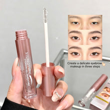 Load image into Gallery viewer, Transparent Waterproof Eyebrow Styling Gel Long Lasting Fixing Brow Soap Cream Makeup Clear Liquid Eyebrow Sealed Layer Cosmetic

