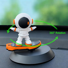 Load image into Gallery viewer, Creative Car Ornament Astronaut Dashboard Parking Sign with Hidden Phone Number Cool Spaceman Figurine for Interior Decoration &amp; Gift
