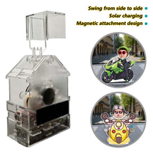 Load image into Gallery viewer, Solar Powered Car Swing Shake Head Creative Acrylic Wobbler Stand Ornament DIY Car Interior Decoration Cute Home Display Accessories
