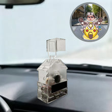 Load image into Gallery viewer, Solar Powered Car Swing Shake Head Creative Acrylic Wobbler Stand Ornament DIY Car Interior Decoration Cute Home Display Accessories
