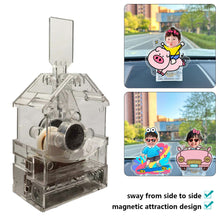 Load image into Gallery viewer, Auto Swing Shake Head Wobbler Stand Ornament Creative Acrylic Car Interior Decoration Cute DIY Home Photocard Display Gift Accessories
