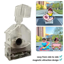 Load image into Gallery viewer, Auto Swing Shake Head Wobbler Stand Ornament Creative Acrylic Car Interior Decoration Cute DIY Home Photocard Display Gift Accessories
