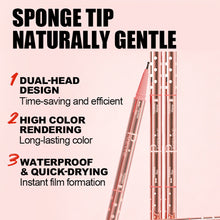 Load image into Gallery viewer, Double Headed Wild Spot Pens Freckle Mole Pens Naturally Show Colors Makeup Cosmetic Freckle Dot Pen Freckle Stamp Pen
