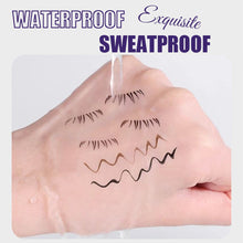 Load image into Gallery viewer, 3 in 1 Lower Eyelash Stamp Set Waterproof Eyebrow Seal Tool Eyeliner Pen Easy To Use Quick Dry 0.01mm Tip Lower Lash Stamp Pen
