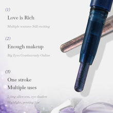 Load image into Gallery viewer, Waterproof Pearlescent Eyeshadow Pen Long Lasting Sweatproof Non-smudge Multicolor Ultra-fine Eyeliner Pencil Makeup Cosmetic
