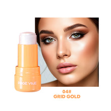 Load image into Gallery viewer, Jelly Highlighter Stick Shimmer Glow Multi-use Highlight Stick Jelly Texture Eyeshadow Stick Face Body Glitter Makeup

