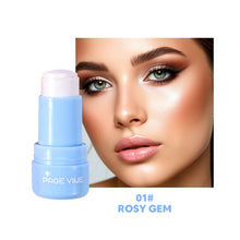 Load image into Gallery viewer, Jelly Highlighter Stick Shimmer Glow Multi-use Highlight Stick Jelly Texture Eyeshadow Stick Face Body Glitter Makeup

