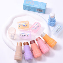 Load image into Gallery viewer, Jelly Highlighter Stick Shimmer Glow Multi-use Highlight Stick Jelly Texture Eyeshadow Stick Face Body Glitter Makeup
