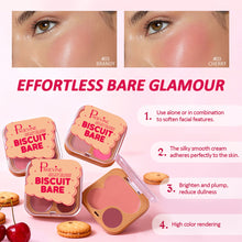 Load image into Gallery viewer, 3-in-1 Face Reparing Palette Cream Contour Blush Matte Shadow Highlighter 3D Nose Shadow Brightening Cookie Box Rouge Makeup
