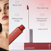 Load image into Gallery viewer, Matte Square Tube Lip Gloss Moisturizing Long-Lasting Color Non Stick Cup Liquid Waterproof Lip Glaze Women Makeup Cosmetic
