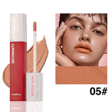 Load image into Gallery viewer, Matte Square Tube Lip Gloss Moisturizing Long-Lasting Color Non Stick Cup Liquid Waterproof Lip Glaze Women Makeup Cosmetic
