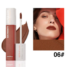 Load image into Gallery viewer, Matte Square Tube Lip Gloss Moisturizing Long-Lasting Color Non Stick Cup Liquid Waterproof Lip Glaze Women Makeup Cosmetic
