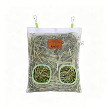 Load image into Gallery viewer, New Hanging Pouch Transparent Hay Feeder Bag Suitable for Rabbit or Guinea Pig Small Pet Daily Feeding Supplies

