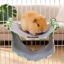 Load image into Gallery viewer, Pet Bed Double Layer Ice Silk Hammock Soft Comfort Hideout Nest for Guinea Pig Small Pet Rest Supplies
