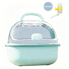 Load image into Gallery viewer, Acrylic Transparent Large Space Hamster Cage Portable Outdoor Travel Habitat Box For Small Rodent Pets
