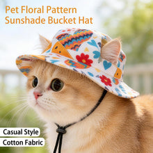 Load image into Gallery viewer, Hat Adjustable Ear Exposed Pet Sun Hat Breathable UV Protection Sun Hat For Dogs Cats Outdoor Travel Use
