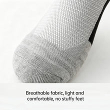 Load image into Gallery viewer, 3 Pairs Men Mid Tube Sports Socks Summer Sweat Absorbing Anti Slip Breathable For Running Basketball Outdoor
