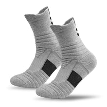 Load image into Gallery viewer, 3 Pairs Men Mid Tube Sports Socks Summer Sweat Absorbing Anti Slip Breathable For Running Basketball Outdoor
