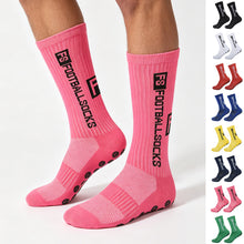 Load image into Gallery viewer, FS Style Dot Glue Anti Slip Football Socks Breathable Sweat Absorbing Thick Sports Socks For Outdoor Sports
