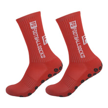 Load image into Gallery viewer, FS Style Dot Glue Anti Slip Football Socks Breathable Sweat Absorbing Thick Sports Socks For Outdoor Sports
