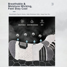 Load image into Gallery viewer, Mesh Breathable Compression Sports Socks Thick Sweat Absorbing Socks For Running Basketball Cycling Hiking
