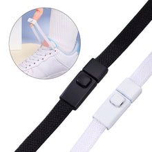 Load image into Gallery viewer, Shoelaces Lazy No Tie Buckle Shoelaces One Click Open Close Fixer Elastic Shoelaces For Men Women Kids Sneakers
