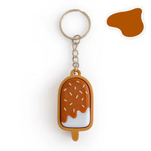 Load image into Gallery viewer, Relief Toy 3D Printed Chocolate Ice Cream Shape Fidget Click Toy Portable Stress Relief Toy Keychain Pendant
