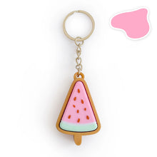 Load image into Gallery viewer, Relief Toy 3D Printed Chocolate Ice Cream Shape Fidget Click Toy Portable Stress Relief Toy Keychain Pendant
