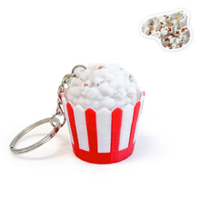 Load image into Gallery viewer, 3D Printed Stress Relief Toy Creative Fast Food Click Toy Fried Chicken Fries Popcorn Portable Keychain Pendant

