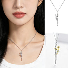 Load image into Gallery viewer, Creative Necklace Parent-Child Embrace Pendant Necklace Fashion Couple Commemorative Jewelry Holiday Gift
