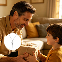 Load image into Gallery viewer, Creative Necklace Parent-Child Embrace Pendant Necklace Fashion Couple Commemorative Jewelry Holiday Gift
