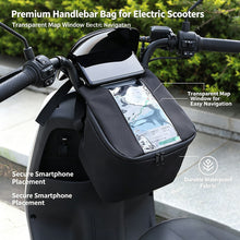 Load image into Gallery viewer, Motorcycle Front Bag With Touch Screen Waterproof Cycling Navigation Handlebar Storage Waist Bag Handlebar Portable Bag
